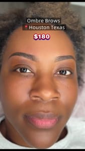Eyebrow Tattoo result by Chi Permanent Makeup LLC in Houston, TX