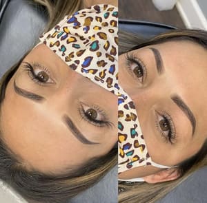 Eyebrow Tattoo result by Chic Brow Studio in Glen Burnie, MD