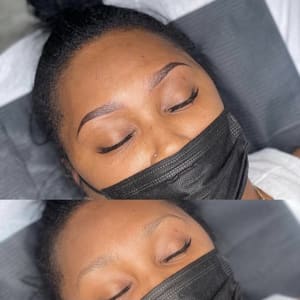 Eyebrow Tattoo result by Chic Brow Studio in Glen Burnie, MD