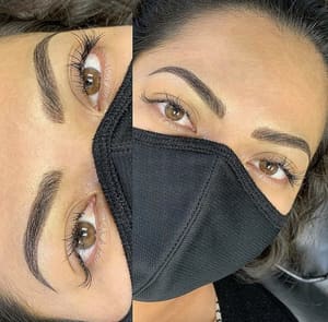 Eyebrow Tattoo result by Chic Brow Studio in Glen Burnie, MD