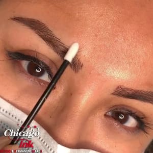 Eyebrow Tattoo result by Chicago Ink Tattoo & Permanent Makeup Milly’s Brows in Chicago, IL