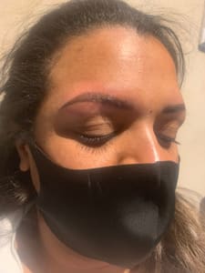 Eyebrow Tattoo result by Chicago microblading by Janet in Chicago, IL