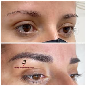 Eyebrow Tattoo result by Chicago Microblading Studio in Chicago, IL