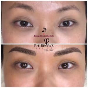 Eyebrow Tattoo result by Chicago Microblading Studio in Chicago, IL