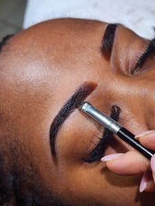 Eyebrow Tattoo result by Chidamy Beauty Lounge - Head Spa -Facial - Lashes - Microblading Eyebrow Largo FL in Largo, FL