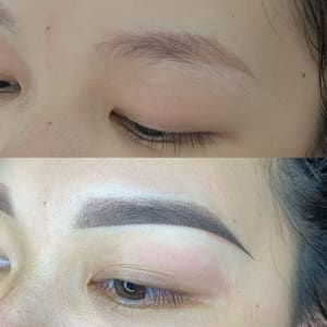 Eyebrow Tattoo result by ChloeBrows & Beauty Studio in Garden Grove, CA