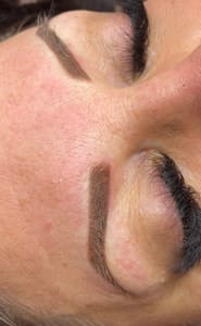 Eyebrow Tattoo result by Chosen Cosmetics in Lawton, OK