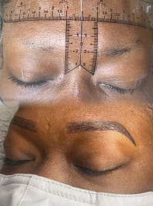 Eyebrow Tattoo result by Chosen Ink Studio and Academy in Baton Rouge, LA