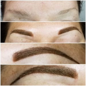 Eyebrow Tattoo result by Chrissy’s Ink in Midwest City, OK