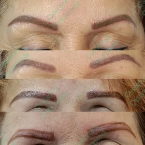 Eyebrow Tattoo result by Christa's Creations Esthetics in Lakewood, CO