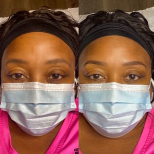 Eyebrow Tattoo result by Christel Clear Beauty in Katy, TX