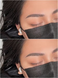 Eyebrow Tattoo result by Christina Eyebrow Studio in Flushing, NY