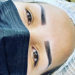 Eyebrow Tattoo result by Christina Studio Spa & CHR Academy in Beckley, WV
