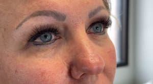Eyebrow Tattoo result by Christina Studio Spa & CHR Academy in Beckley, WV
