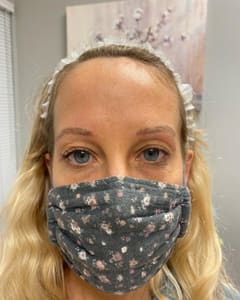 Eyebrow Tattoo result by Christine's in Gilroy, CA