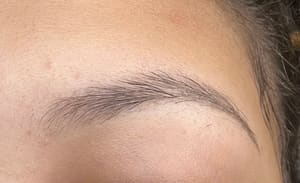 Eyebrow Tattoo result by Christy's Lux Arch Studio in Parma, OH