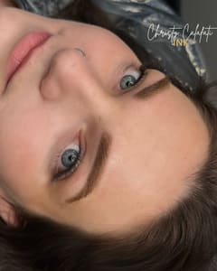 Eyebrow Tattoo result by christycalafati-ink in Thousand Oaks, CA