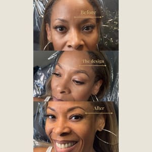 Eyebrow Tattoo result by christycalafati-ink in Thousand Oaks, CA