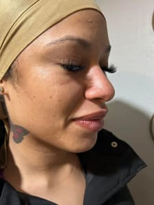 Eyebrow Tattoo result by Chrystal Beauty Laser and More in Arlington, TX