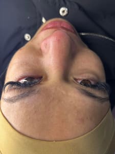Eyebrow Tattoo result by Chrystal Beauty Laser and More in Arlington, TX