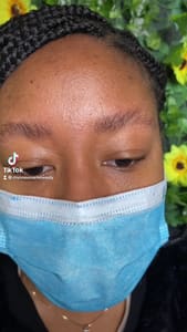 Eyebrow Tattoo result by Chynnea Marie Beauty, LLC. in Glen Burnie, MD