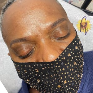 Eyebrow Tattoo result by Chynnea Marie Beauty, LLC. in Glen Burnie, MD