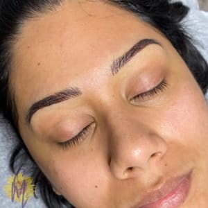 Eyebrow Tattoo result by Chynnea Marie Beauty, LLC. in Glen Burnie, MD