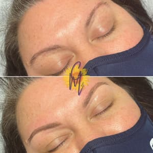 Eyebrow Tattoo result by Chynnea Marie Beauty, LLC. in Glen Burnie, MD