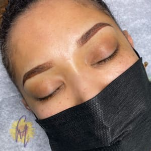 Eyebrow Tattoo result by Chynnea Marie Beauty, LLC. in Glen Burnie, MD