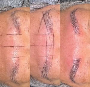Eyebrow Tattoo result by CIAO Beauty Bar in Youngstown, OH