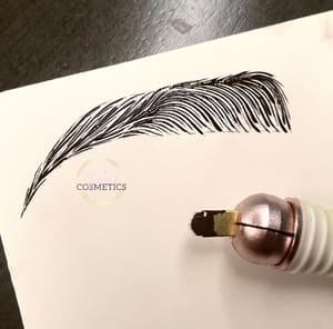 Eyebrow Tattoo result by Cielo's Cosmetics in Culver City, CA