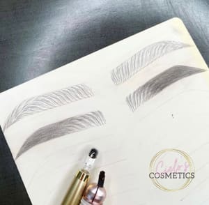 Eyebrow Tattoo result by Cielo's Cosmetics in Culver City, CA