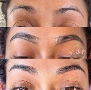 Eyebrow Tattoo result by Cielo's Cosmetics in Culver City, CA