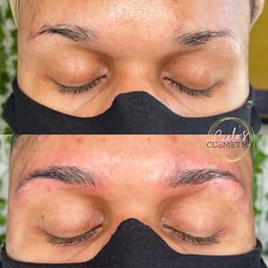 Eyebrow Tattoo result by Cielo's Cosmetics in Culver City, CA