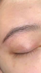 Eyebrow Tattoo result by Cindy Beauty Care in Arcadia, CA