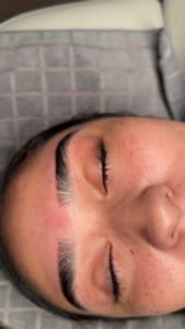 Eyebrow Tattoo result by Cindy Perez Studio - Brows & Facials in Downey, CA