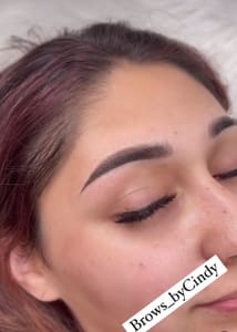 Eyebrow Tattoo result by cindys brow studio in Henderson, NV