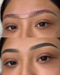 Eyebrow Tattoo result by Cizabrows in San Jose, CA