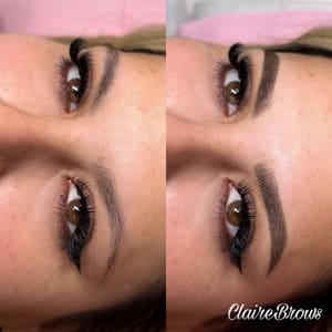 Eyebrow Tattoo result by ClaireBrows & Beauty in Mission, TX