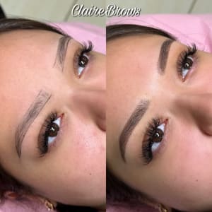 Eyebrow Tattoo result by ClaireBrows & Beauty in Mission, TX
