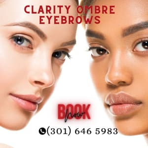 Eyebrow Tattoo result by Clarity Ombre Eyebrows in Silver Spring, MD