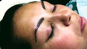 Eyebrow Tattoo result by Cleos permanent make up in Houston, TX