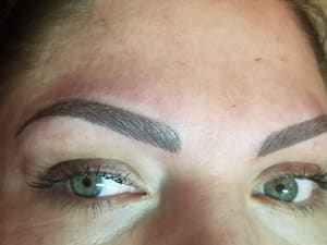 Eyebrow Tattoo result by Clinica Dominick Spa & Academy in Federal Way, WA