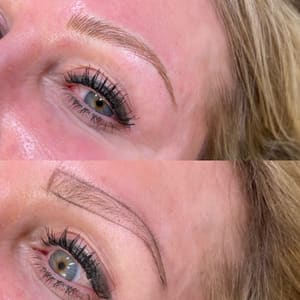 Eyebrow Tattoo result by Coastal Microblading in Carlsbad, CA
