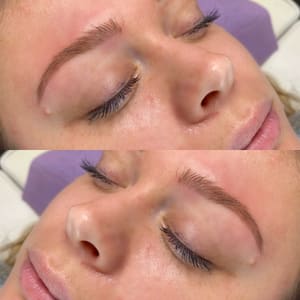 Eyebrow Tattoo result by Coastal Microblading in Carlsbad, CA