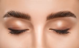 Eyebrow Tattoo result by Coco Beauty Bar & Medical Spa in Baton Rouge, LA