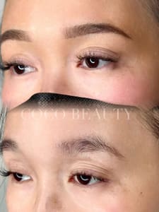Eyebrow Tattoo result by Coco Beauty Space in Hayward, CA