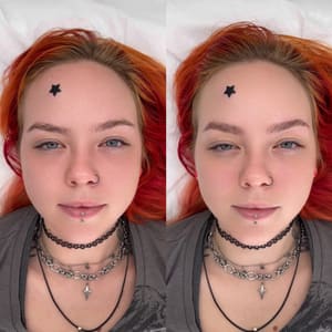 Eyebrow Tattoo result by Cocoa Square Beauty Studio in Grapevine, TX