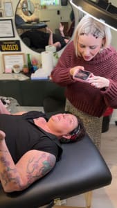 Eyebrow Tattoo result by CoLab Studios Cosmetic & Body Tattooing in St Louis Park, MN