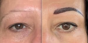 Eyebrow Tattoo result by Colour Cosmetic Studio, Inc. in Loudonville, NY
